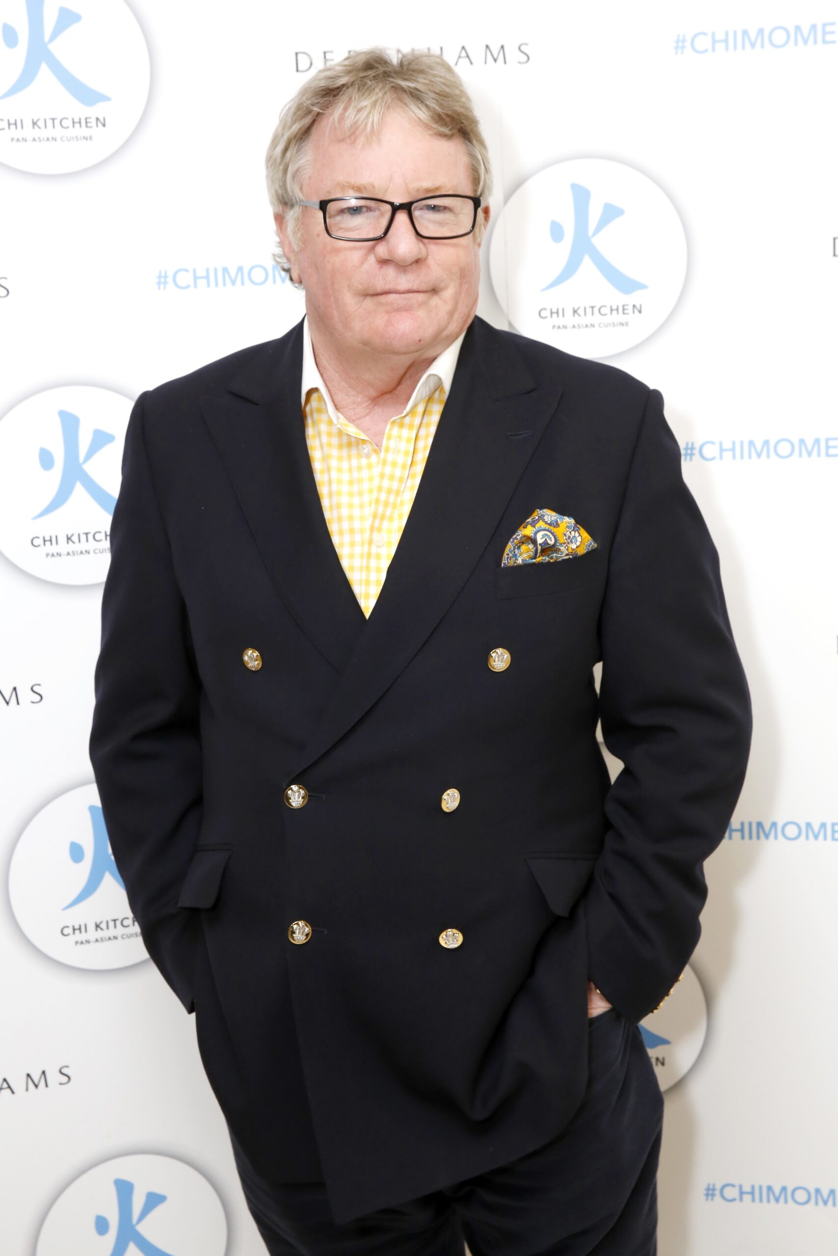 Jim Davidson smiling to camera