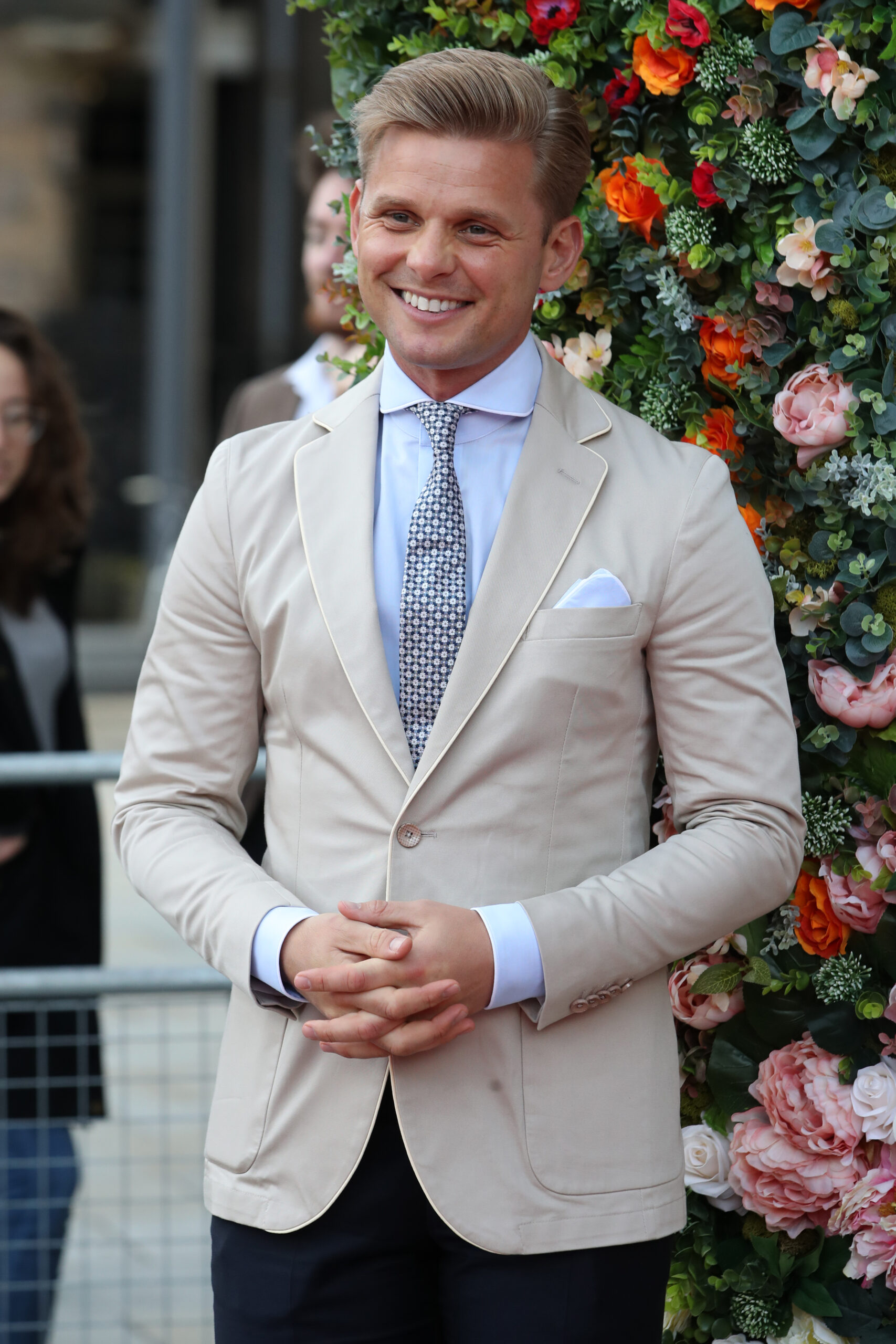 Jeff Brazier smiling