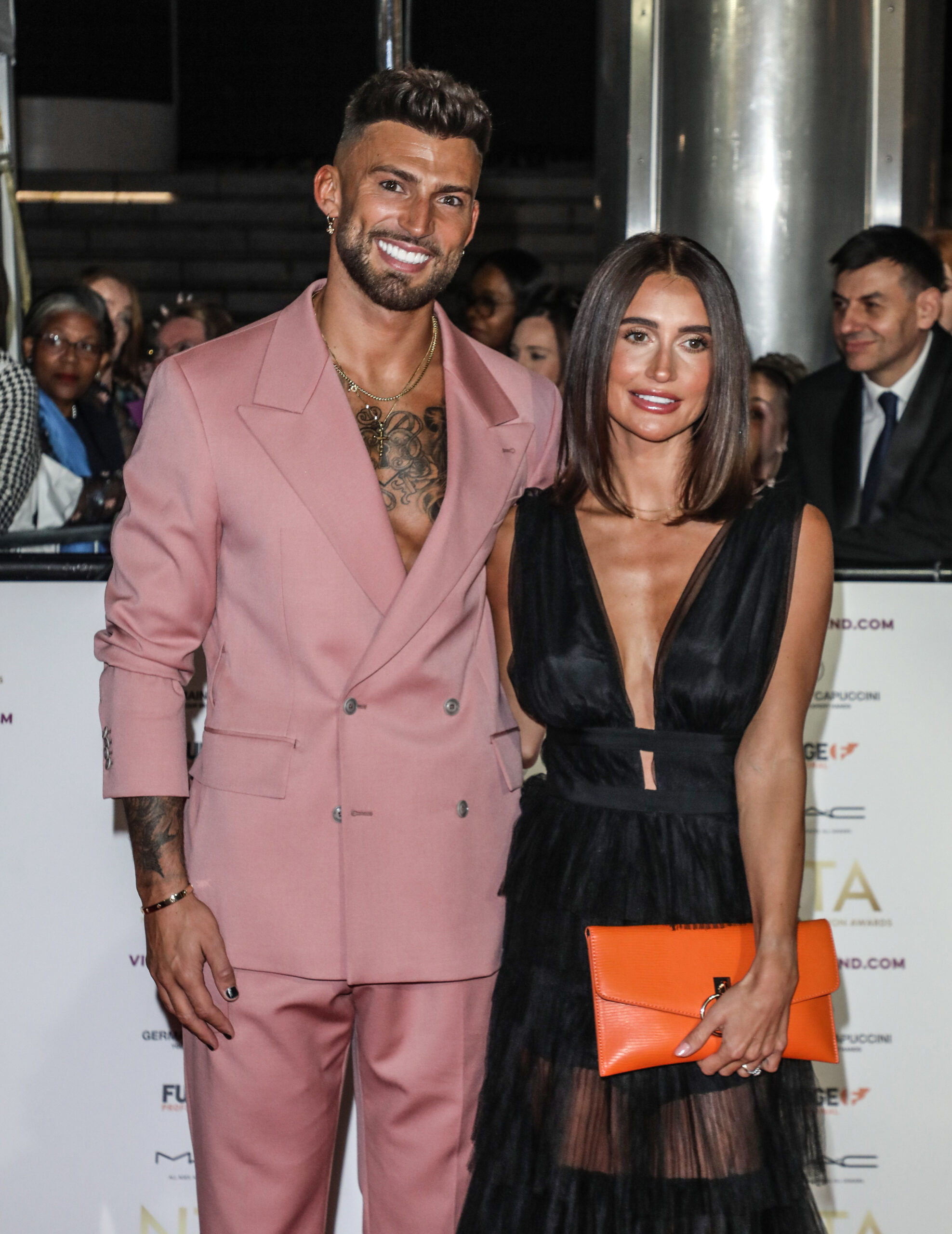 Jake Quickenden and Sophie Church