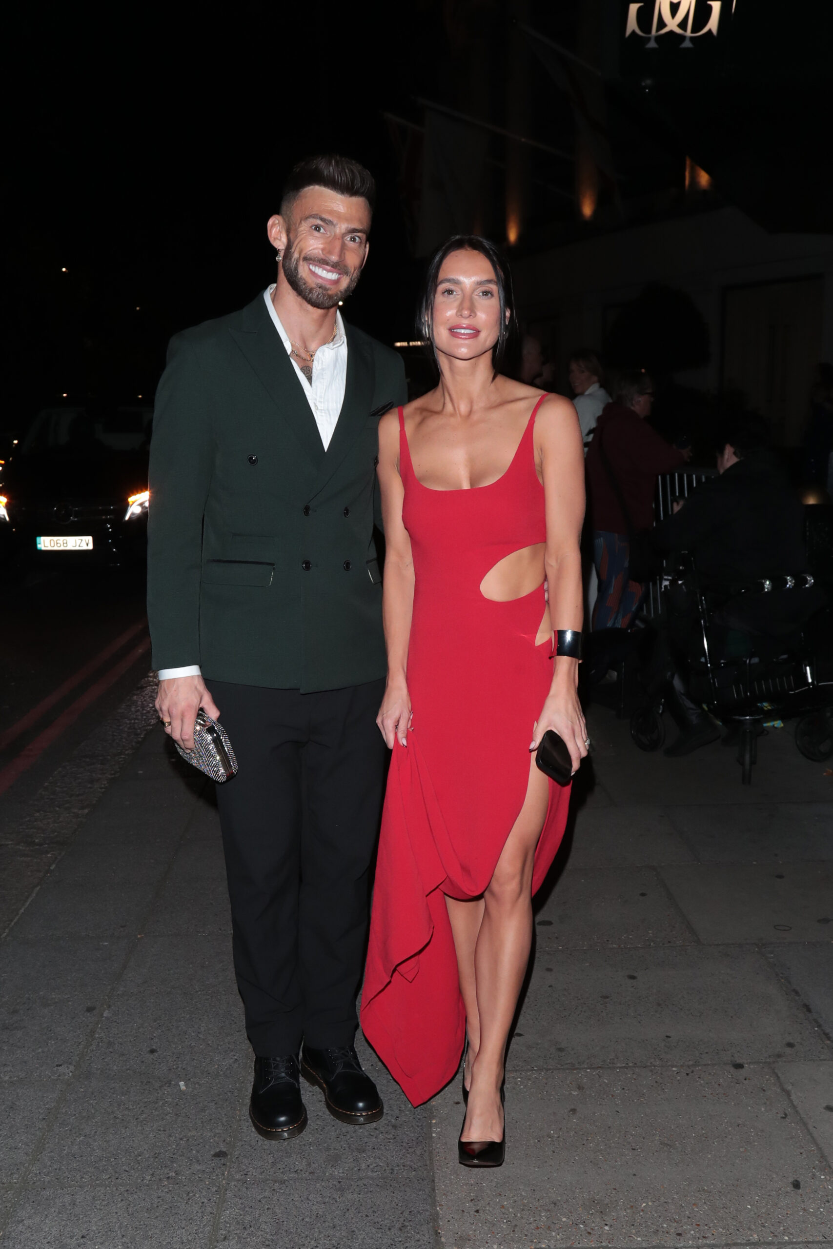 Jake Quickenden and Sophie Church