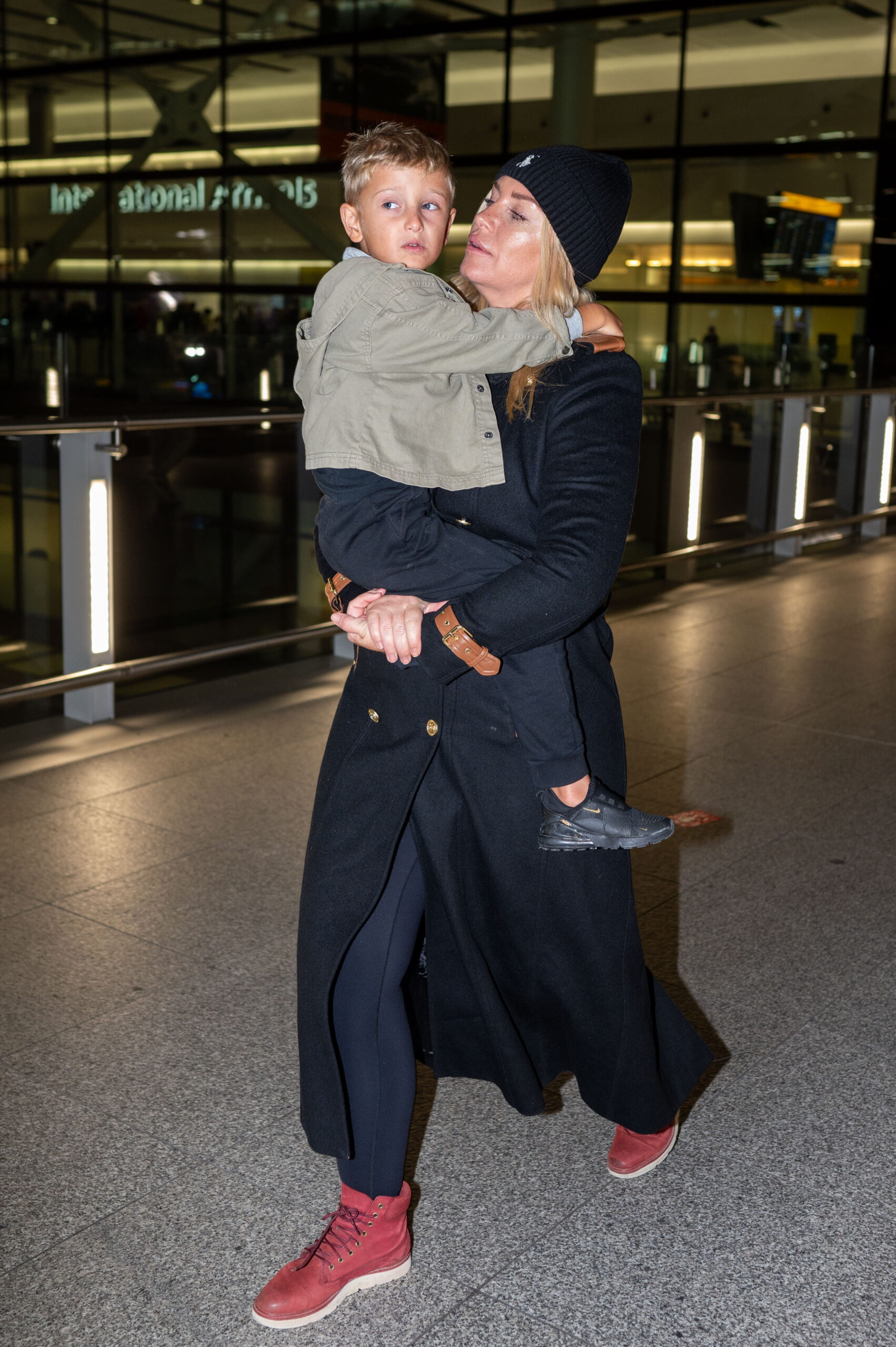 Josie Gibson and her son Reggie