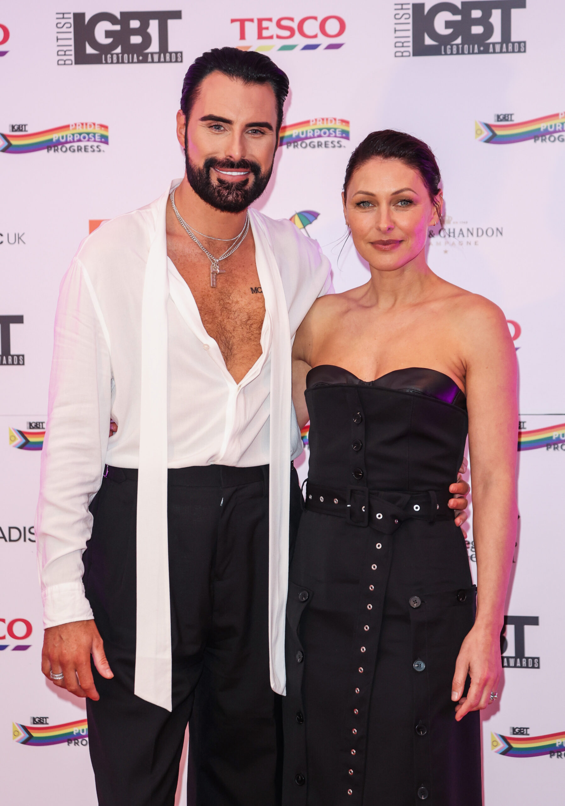 Rylan Clark and Emma Willis 