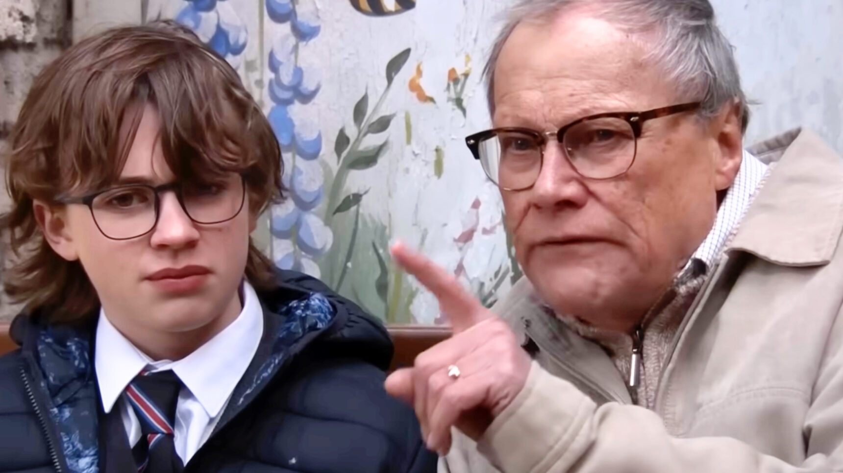 Coronation Street's Sam and Roy talking