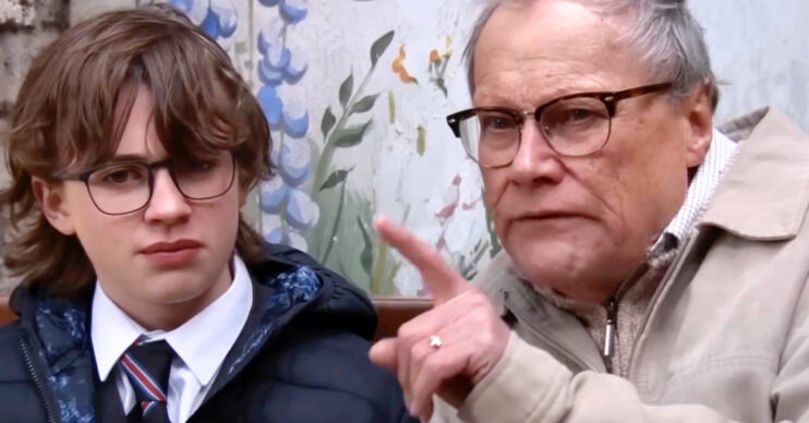 Coronation Street's Sam and Roy talking