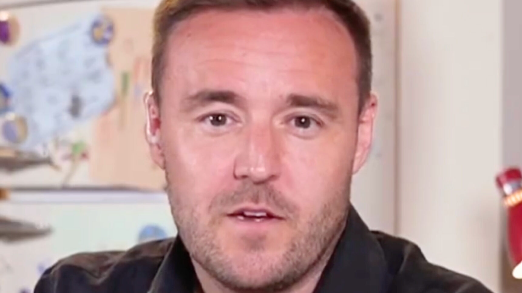 Coronation Street's Alan Halsall serious