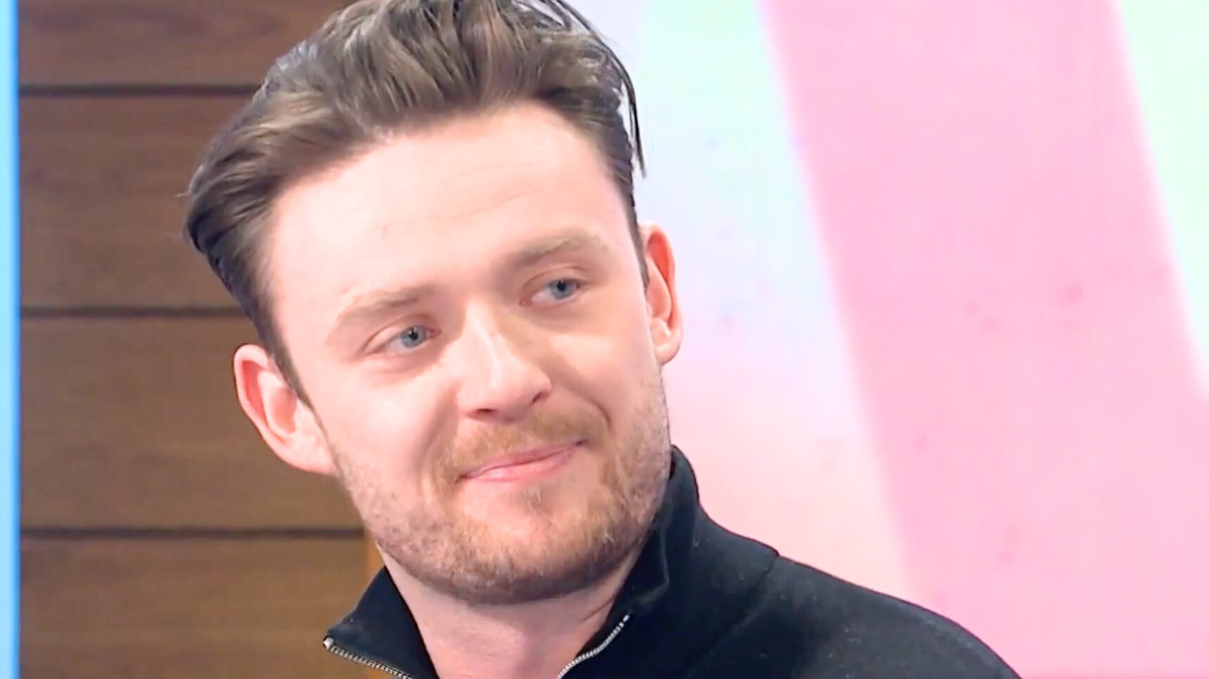 Coronation Street's Calum Lill smiling