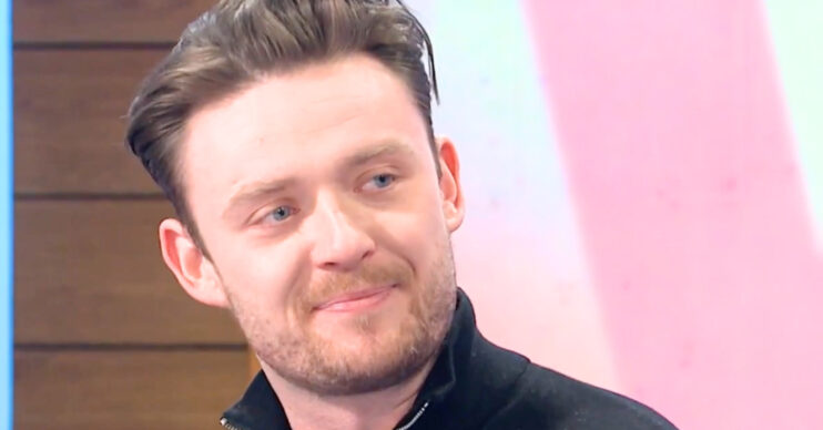 Coronation Street's Calum Lill smiling