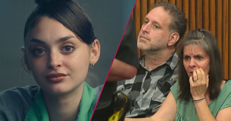 Mackenzie Shirilla and her parents in The Crash