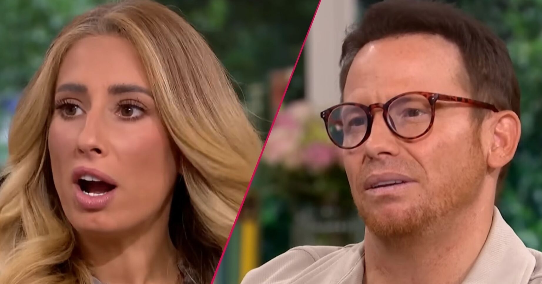 Joe Swash and Stacey Solomon