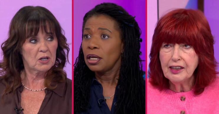 Coleen Nolan, Brenda Edwards and Janet Street Porter on Loose Women