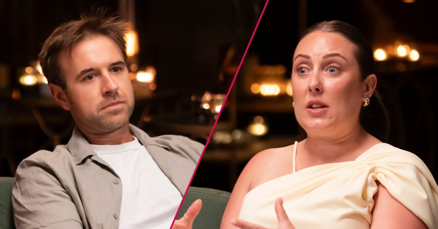 ED split pic: Steven / Rachel on MAFS Australia