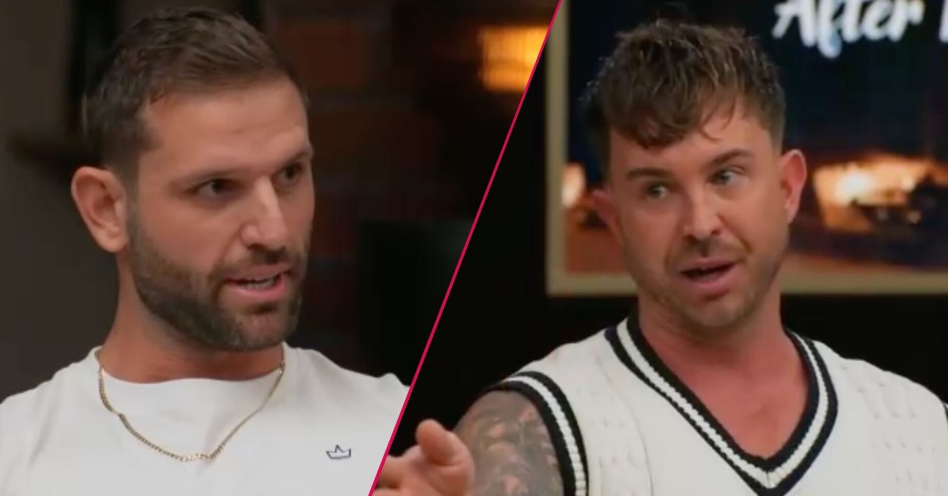 ED split pic: Scott / Chris on MAFS Australia