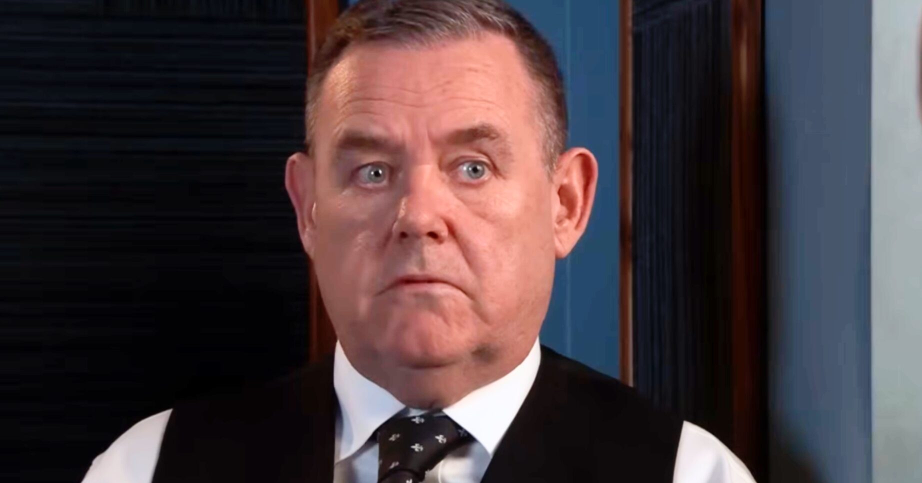 Coronation Street's George serious