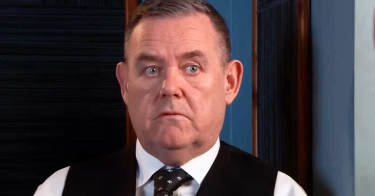 Coronation Street's George serious