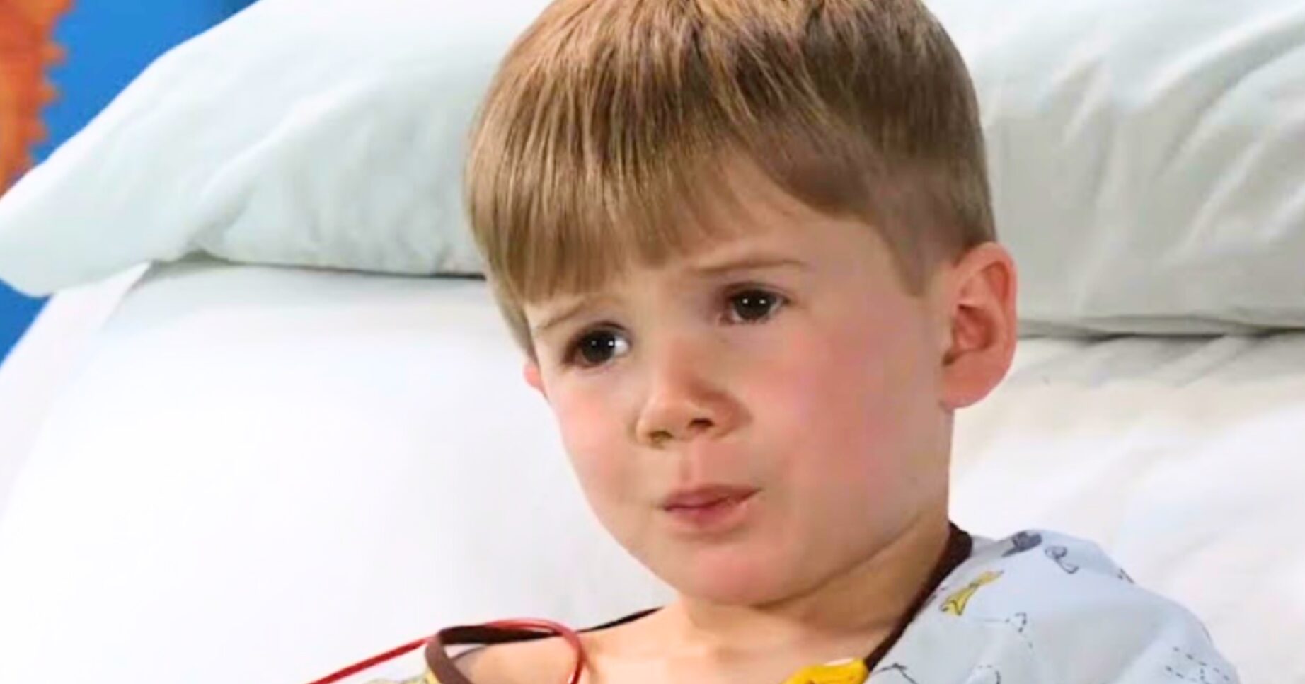 Coronation Street's Bertie sad
