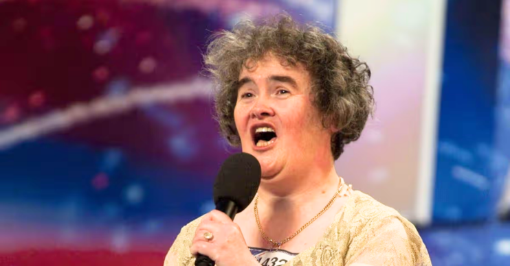 Susan Boyle singing on BGT