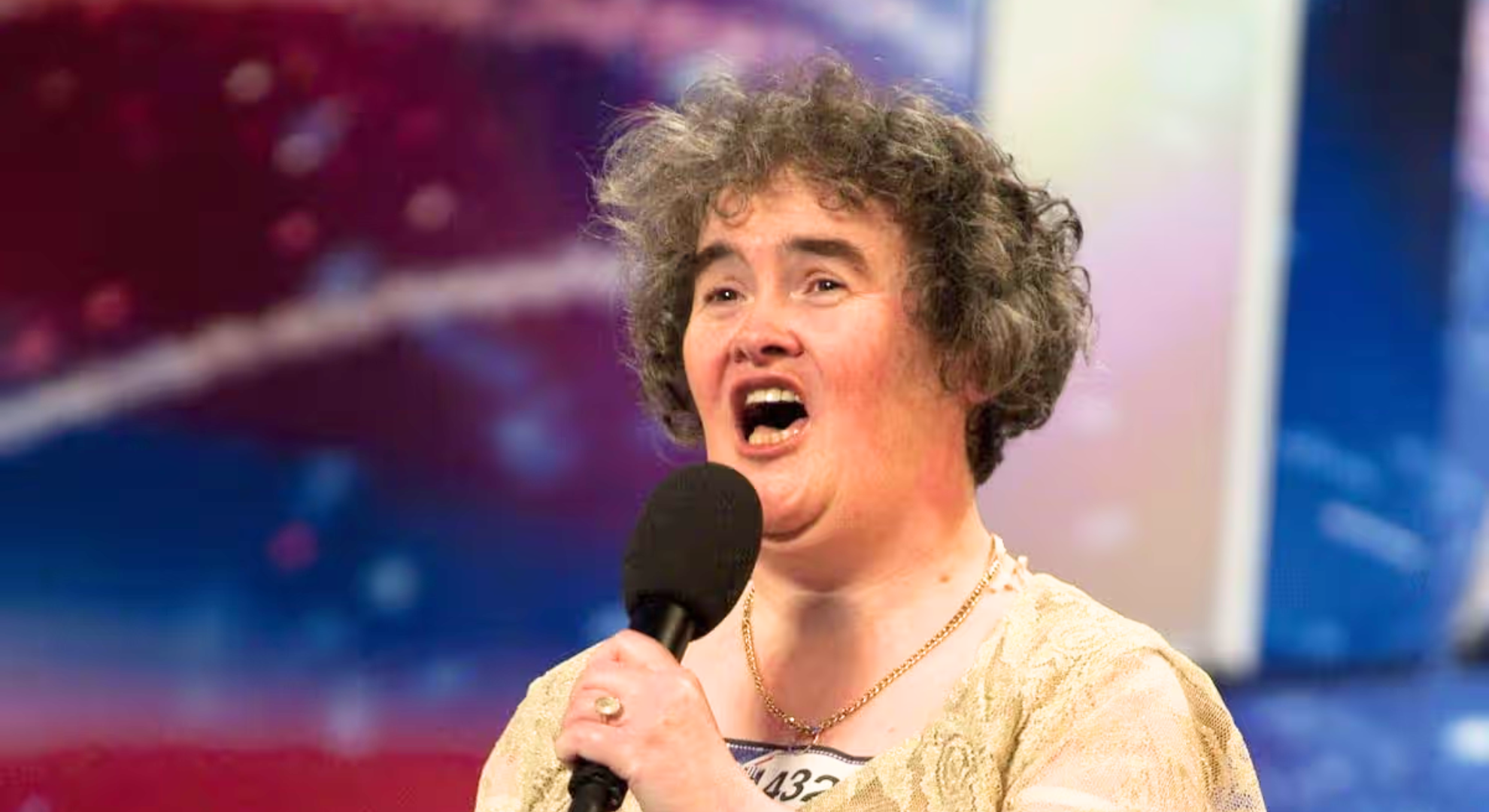 Susan Boyle singing on BGT 