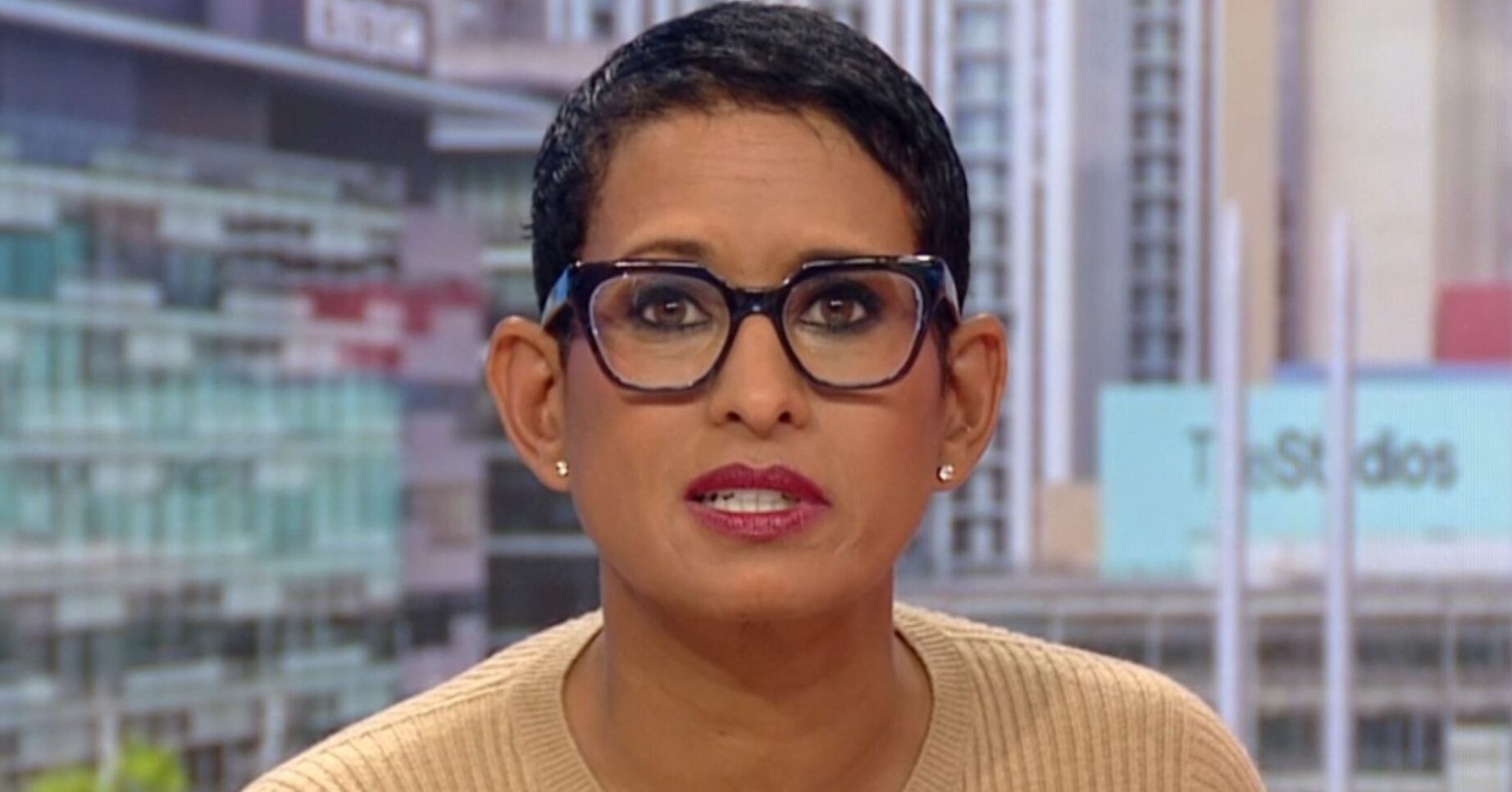 Naga Munchetty on BBC Breakfast
