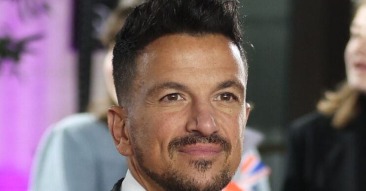Peter Andre smiling