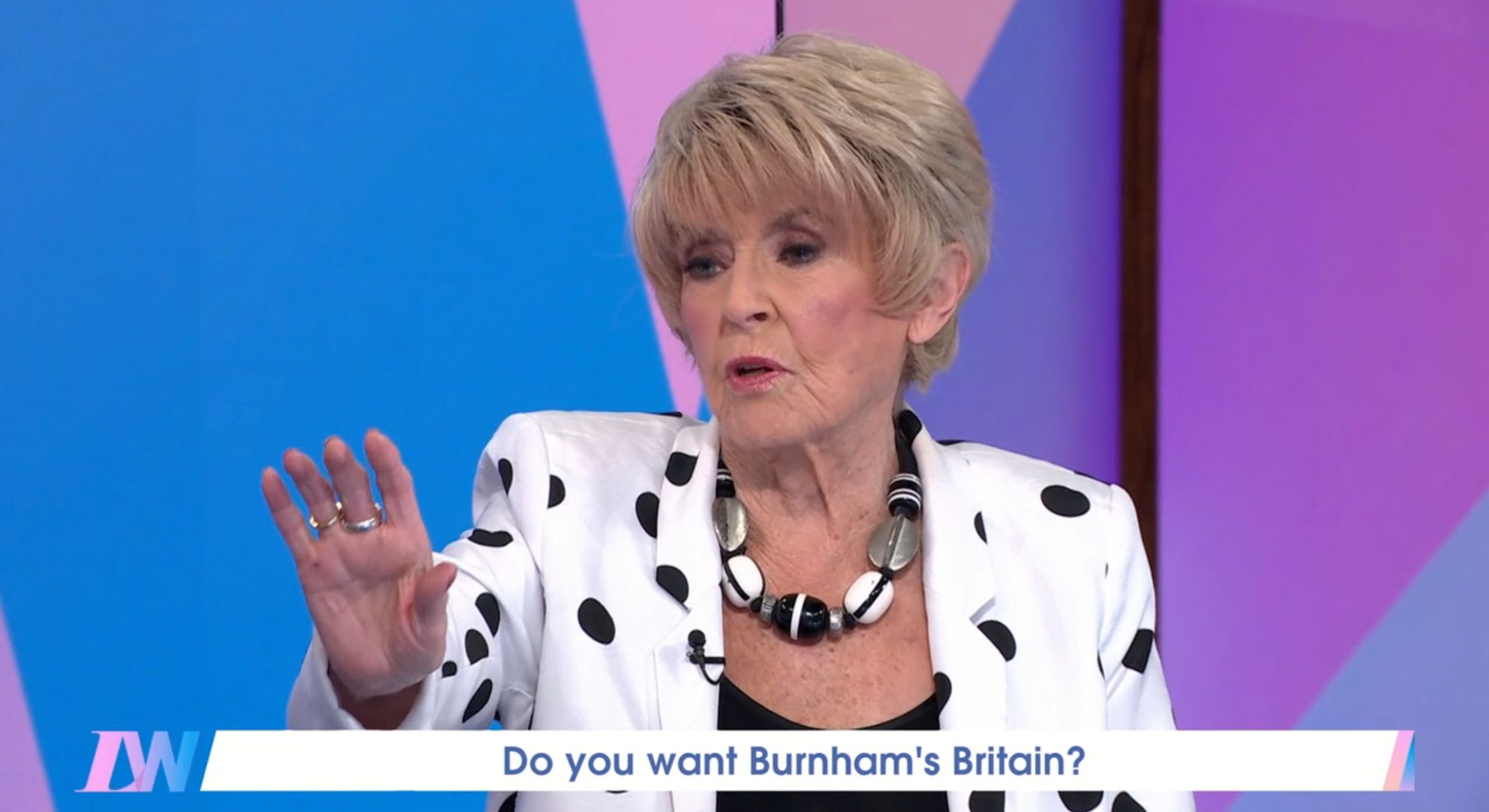 Gloria Hunniford on Loose Women