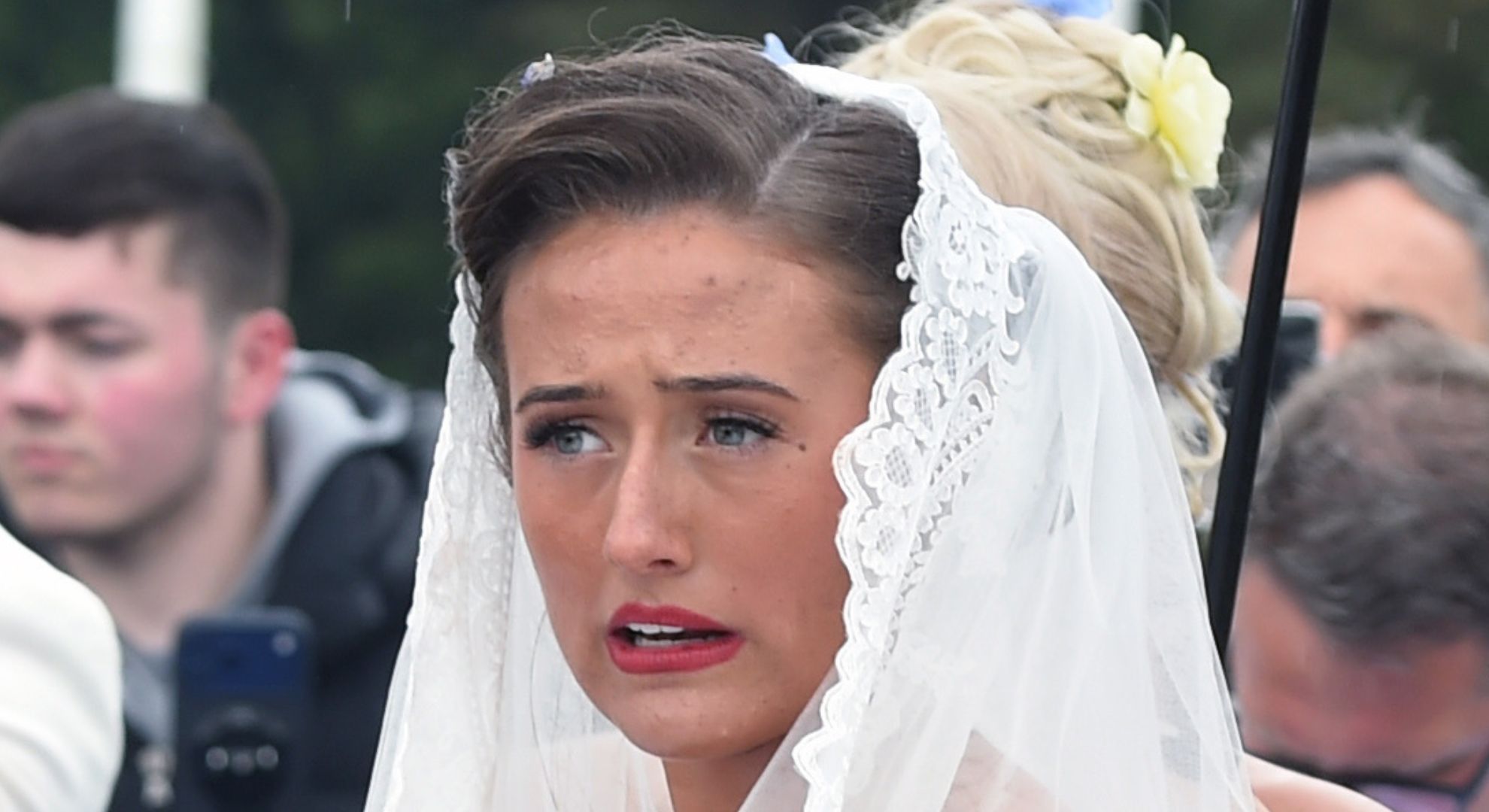 Venezuela Fury in a wedding dress 