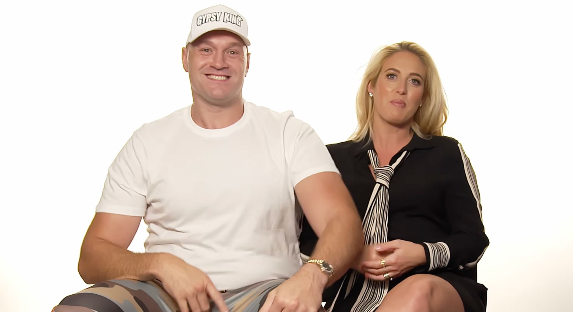 Tyson Fury and Paris Fury 