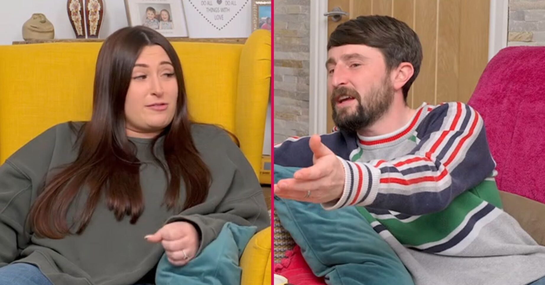 Pete and Sophie on Gogglebox