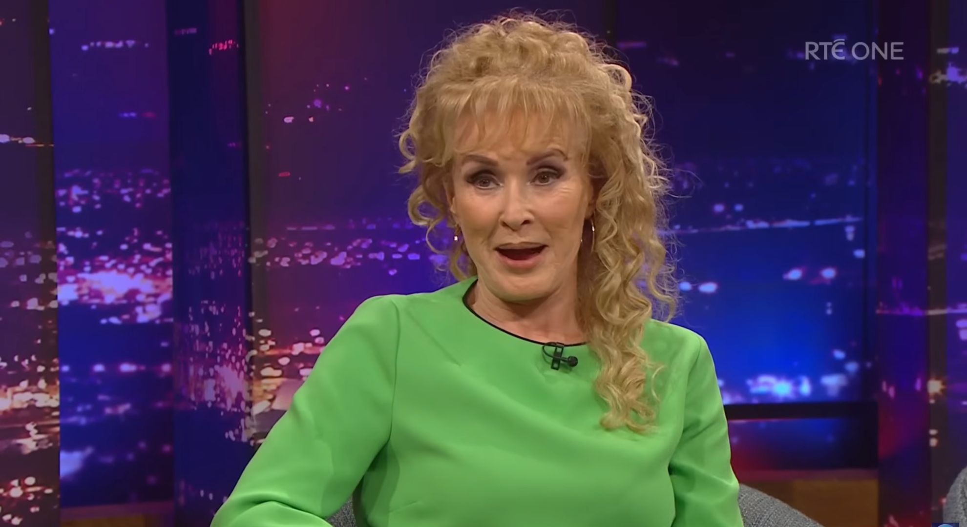 Beverley Callard on RTE One 