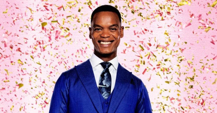 Johannes Radebe in a Strictly promo picture