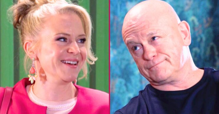 Linda and Grant split image