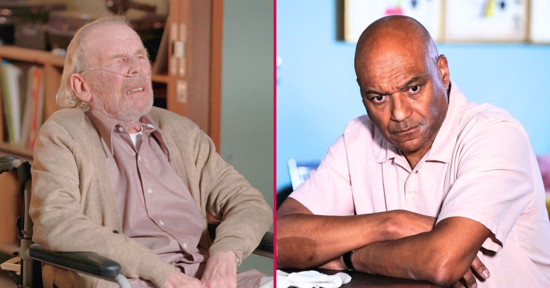 George and Eddie split image