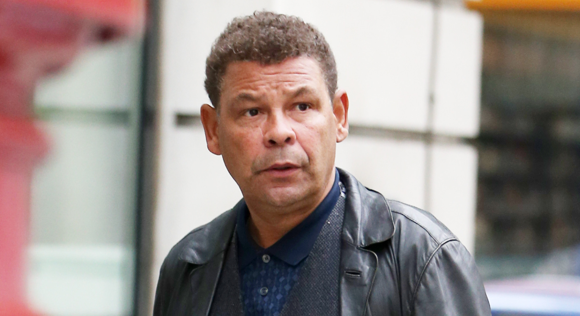 Craig Charles looking concerned