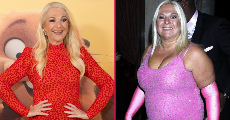 Vanessa Feltz before and after her weight loss