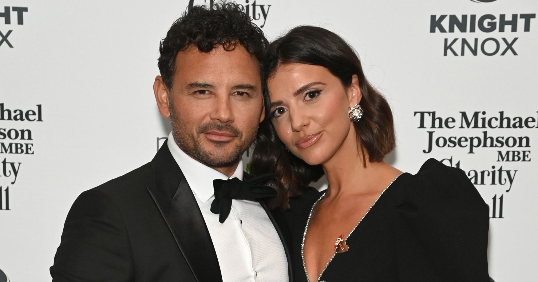 Ryan Thomas and Lucy Mecklenburgh on the red carpet