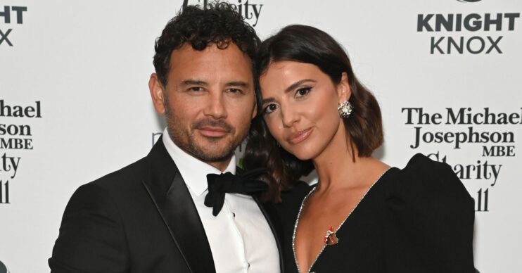 Ryan Thomas and Lucy Mecklenburgh on the red carpet