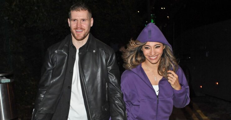 Simon Davidson and Karen Hauer smiling