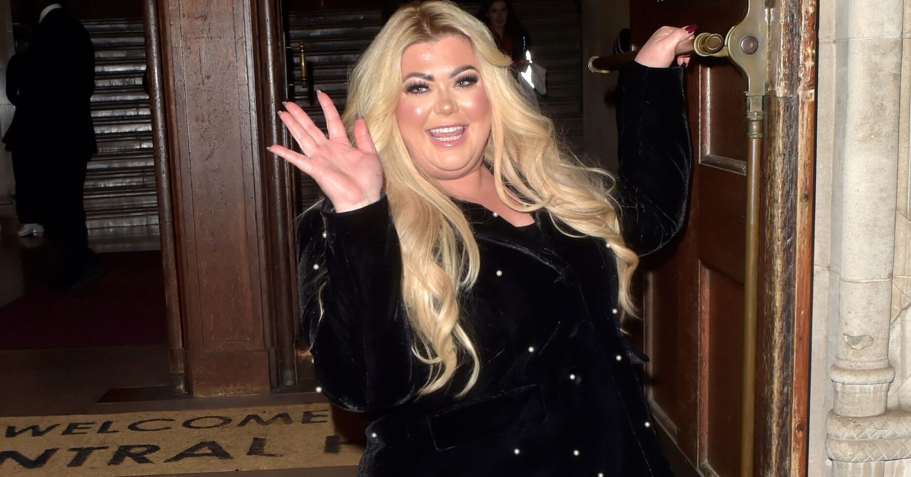 Gemma Collins smiling