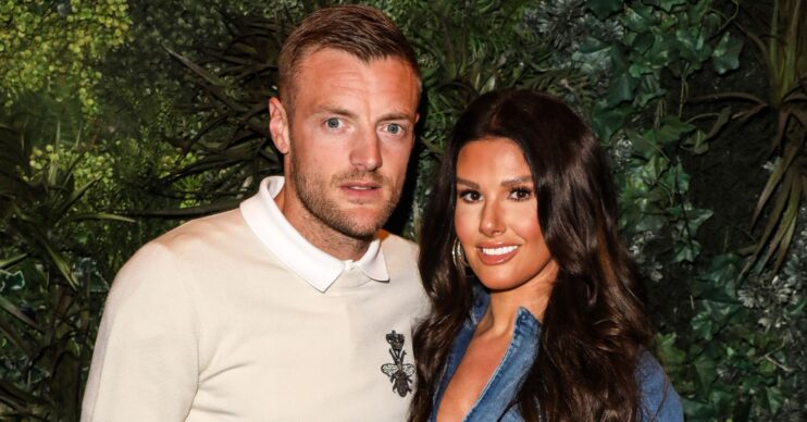 Jamie and Rebekah Vardy smiling