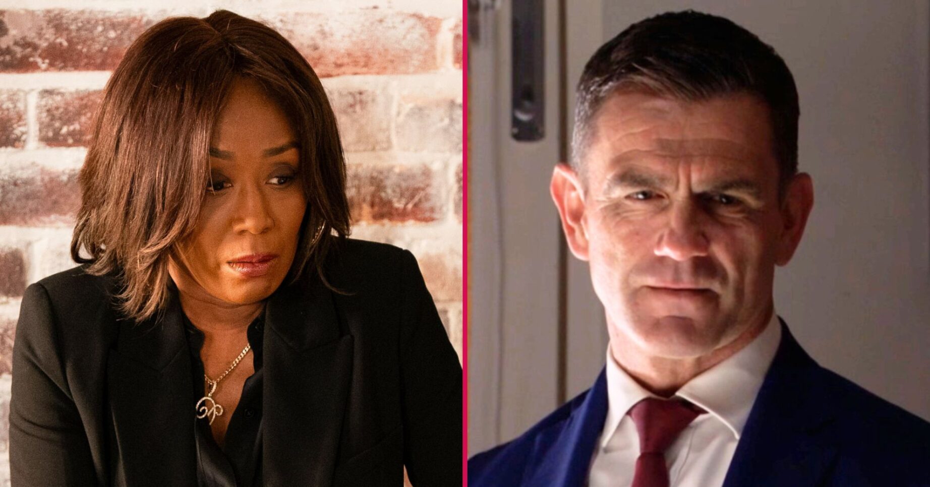 Denise and Jack split pic (Credit: BBC/compEntertainmentDaily)