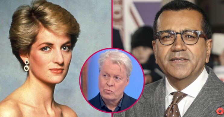 Princess Diana, Martin Bashir and Earl Spencer (Credit: SplashNews and ITV)