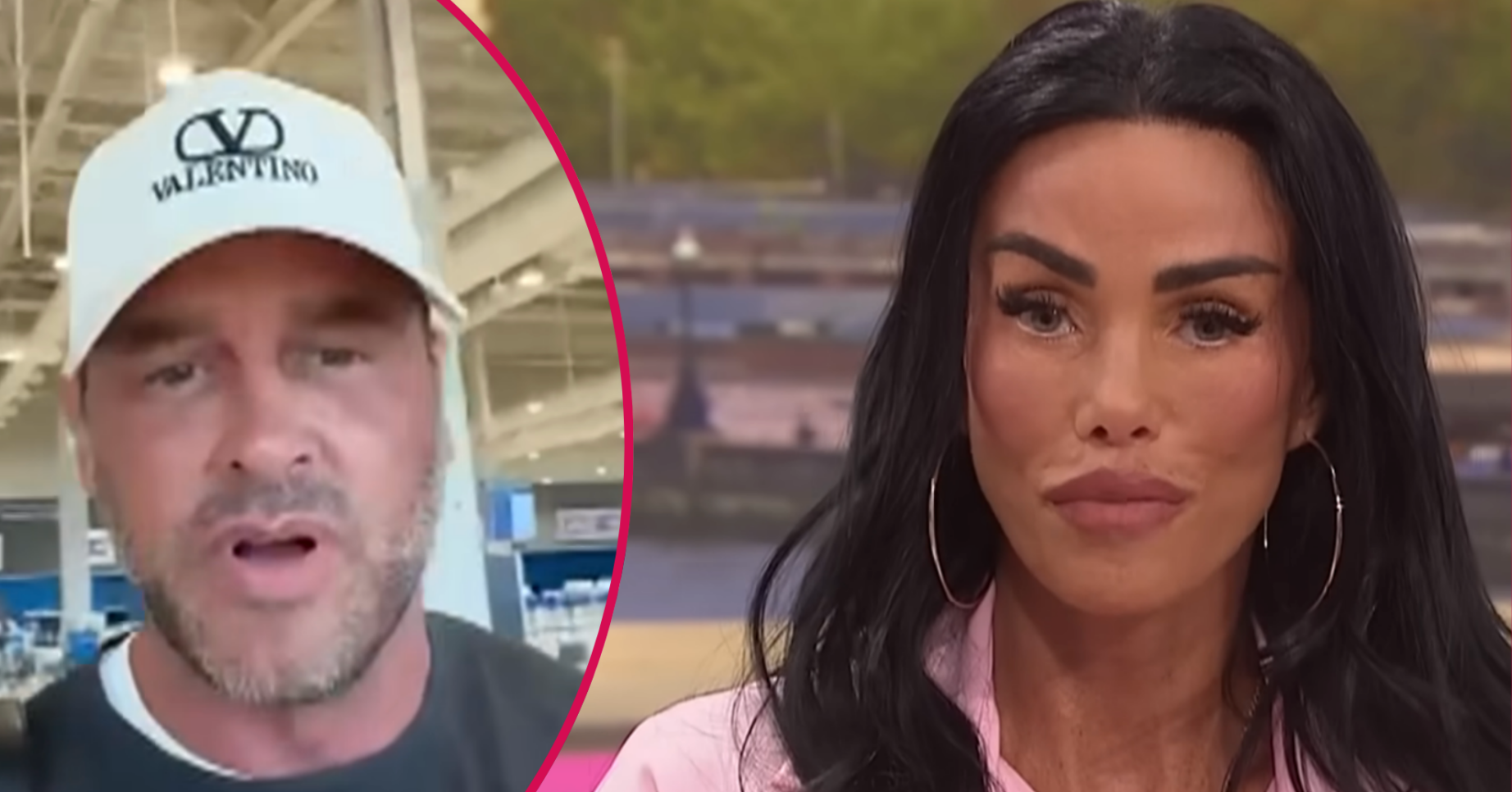 Lee Andrews on Facetime and Katie Price on GMB