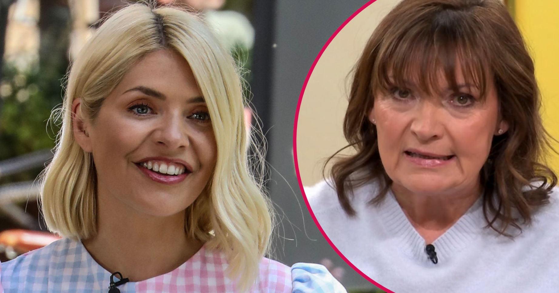 Holly Willoughby and Lorraine Kelly