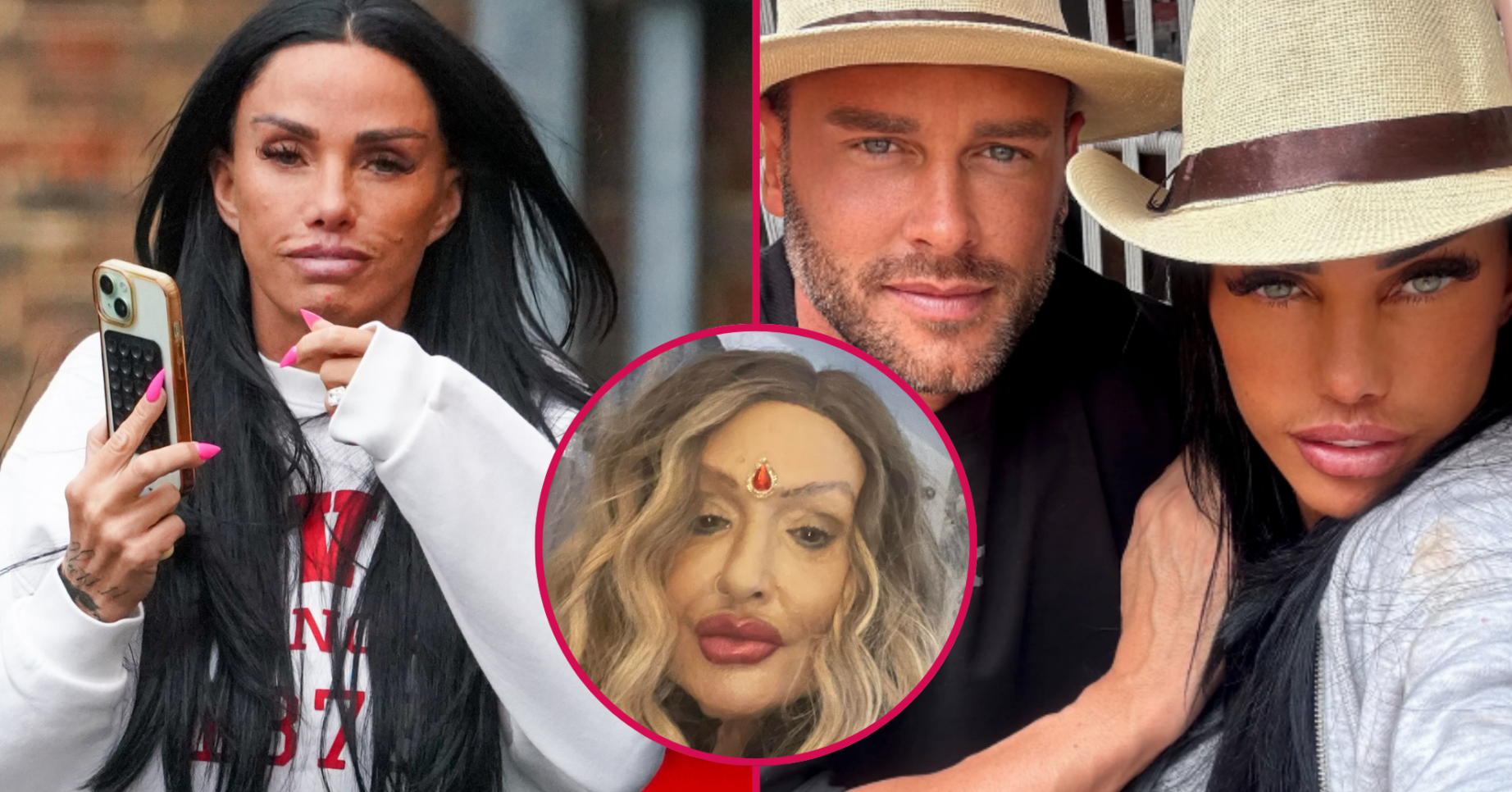 Katie Price, Lee Andrews, his mum
