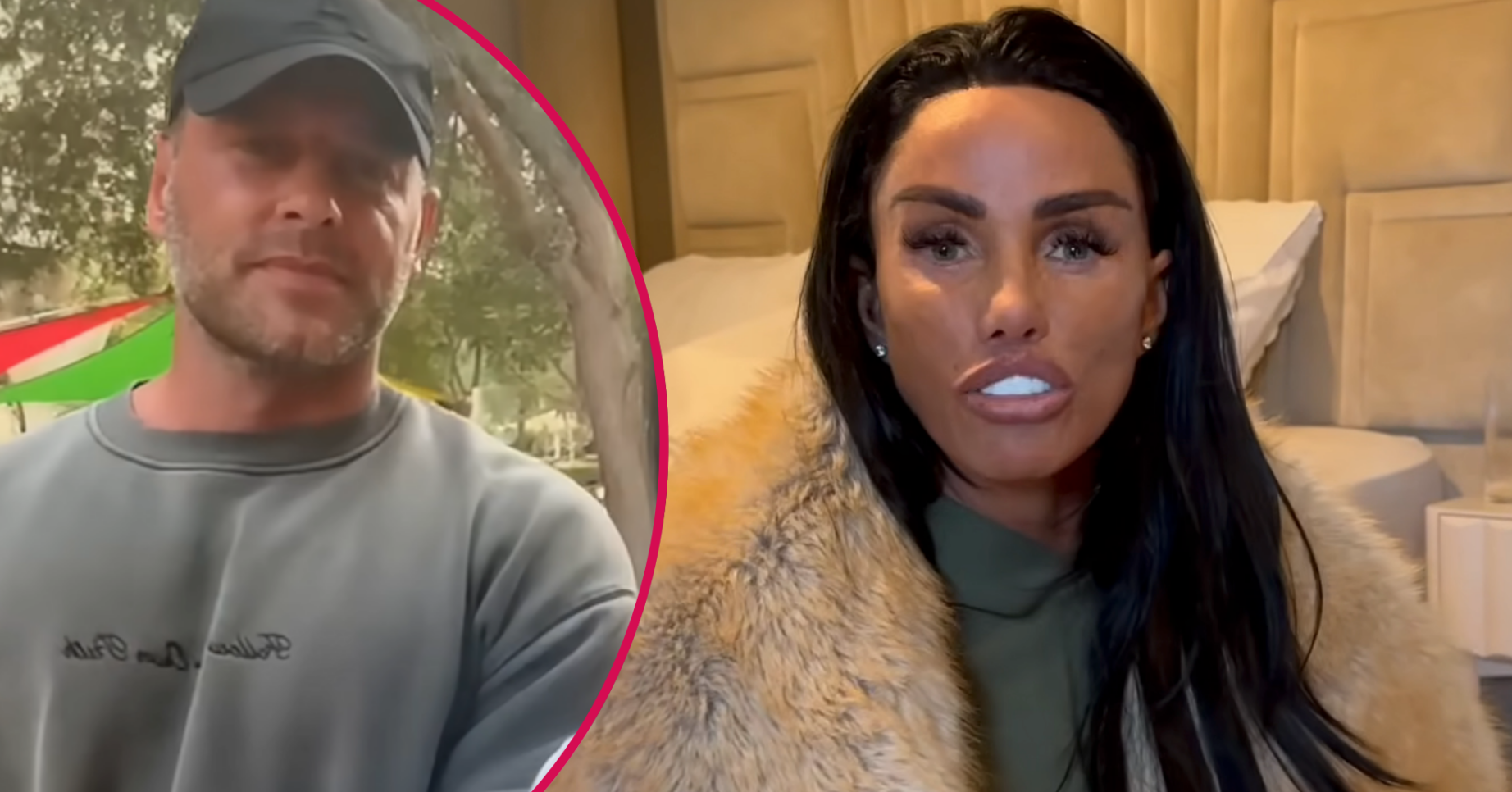Lee Andrews and Katie Price