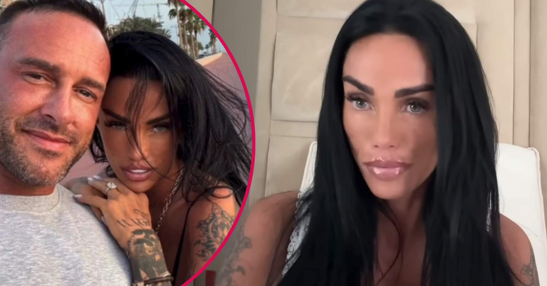 Lee Andrews and Katie Price