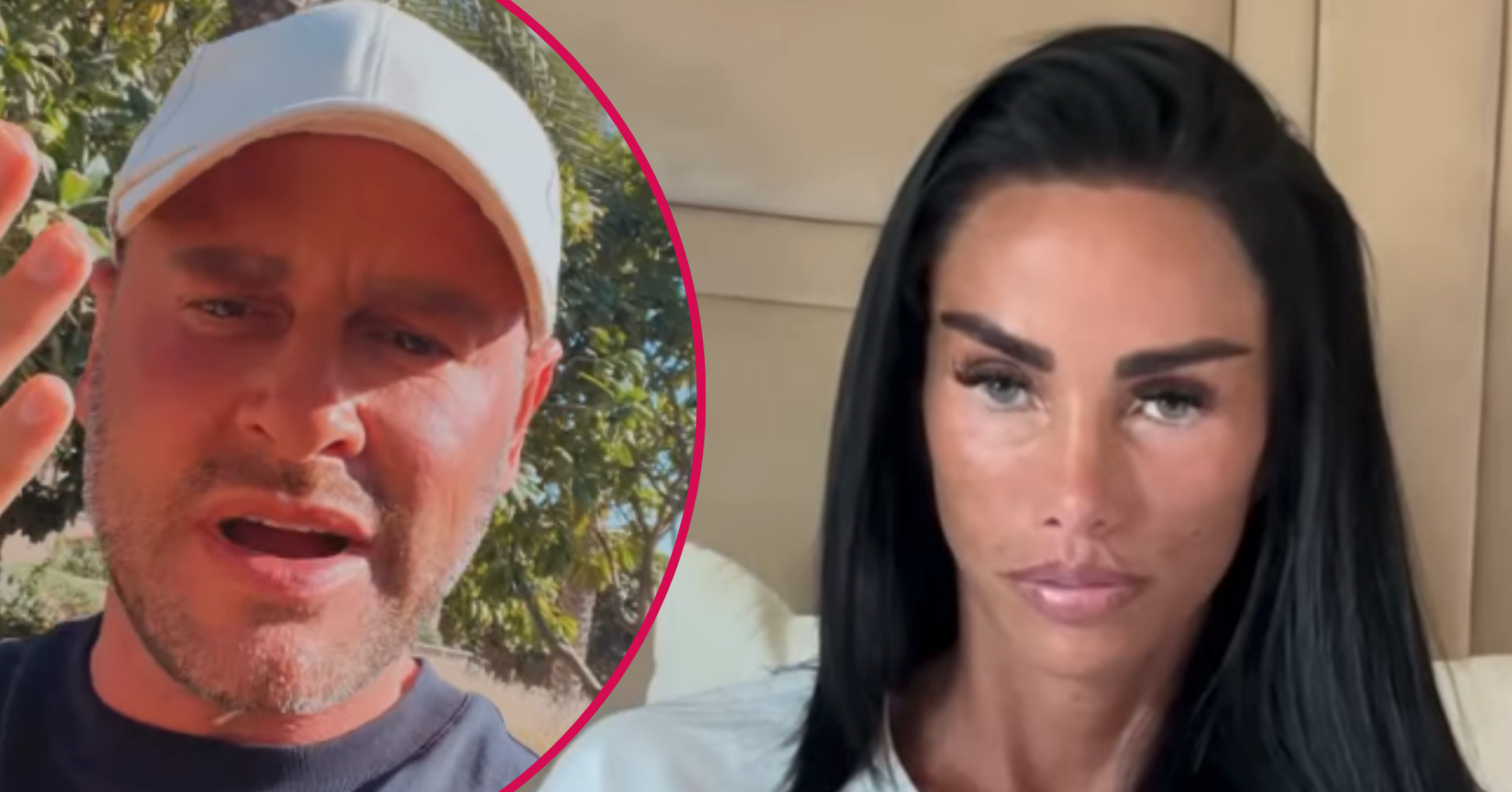 Lee Andrews and Katie Price