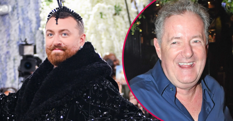 Sam Smith and Piers Morgan