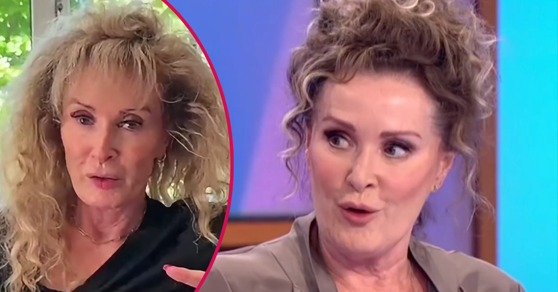 Beverley Callard looking serious
