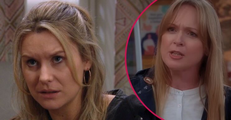 Dawn and Vanessa in Emmerdale (Credit: ITV)