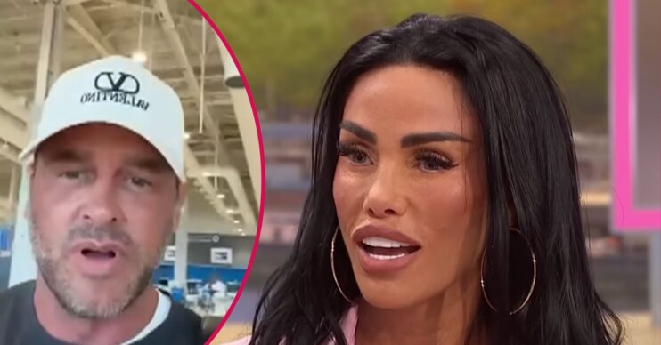 Lee Andrews and Katie Price
